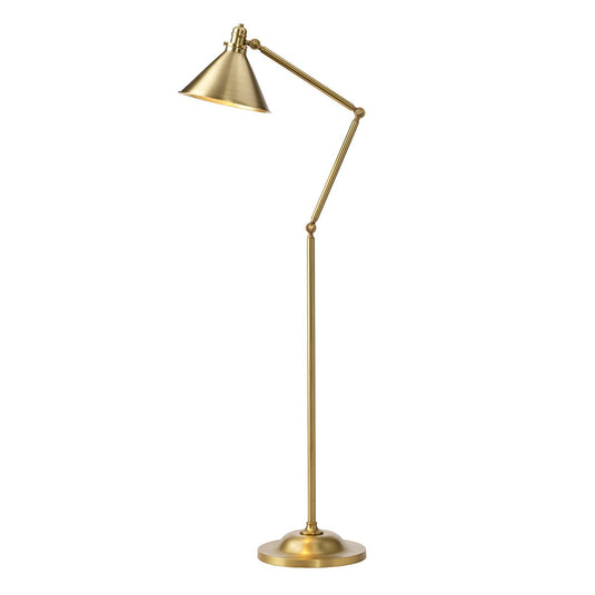 Elstead Lighting PV-FL-AB Provence 1 Light Floor Lamp - Aged Brass