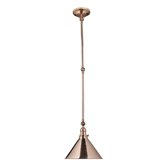 Elstead Lighting  PV-GWP-CPR Provence 1 Light Wall Light/Pendant - Polished Copper