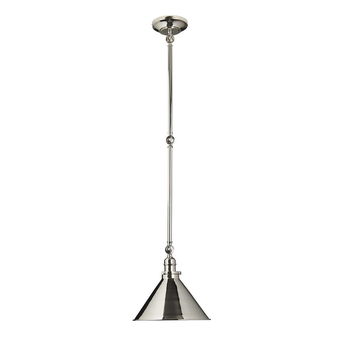 Elstead Lighting  PV-GWP-PN Provence 1 Light Wall Light/Pendant - Polished Nickel