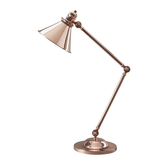 Elstead Lighting  PV-TL-CPR Provence 1 Light Table Lamp - Polished Copper