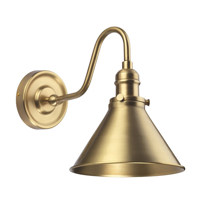 Elstead Lighting PV1-AB Provence 1 Light Wall Light - Aged Brass