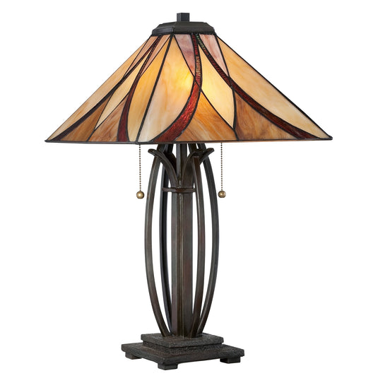 Quoizel QZ-ASHEVILLE-TL Asheville 2 Light Table Lamp
