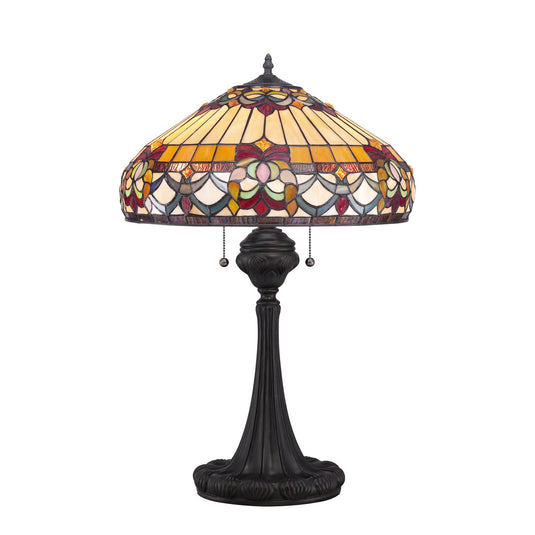 Quoizel QZ-BELLE-FLEUR-TL Belle Fleur 2 Light Table Lamp