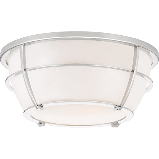 Quoizel QZ-CHANCE-F-PC Chance 2 Light Flush Mount