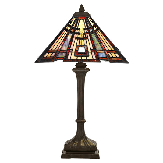 Quoizel QZ-CLASSIC-CRAFT-TL Classic Craftsman 2 Light Table Lamp