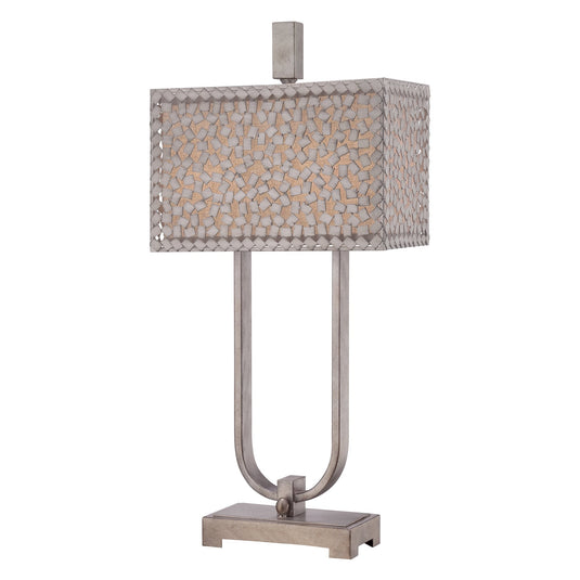 Quoizel QZ-CONFETTI-TL Confetti 2 Light Desk Lamp