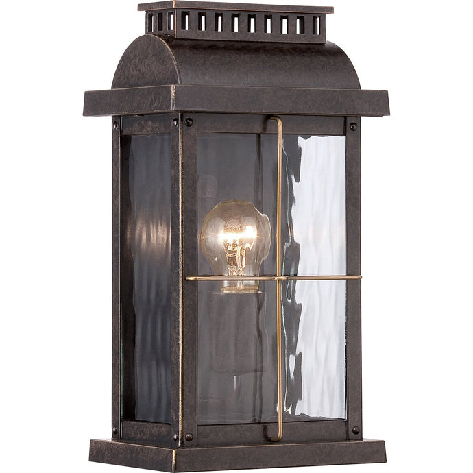 Quoizel QZ-CORTLAND-S Cortland 1 Light Small Wall Lantern