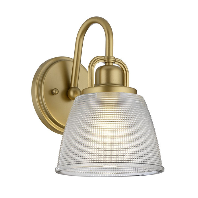 Quoizel QZ-DUBLIN1-PNBR Dublin 1 Light Wall Light - Painted Natural Brass