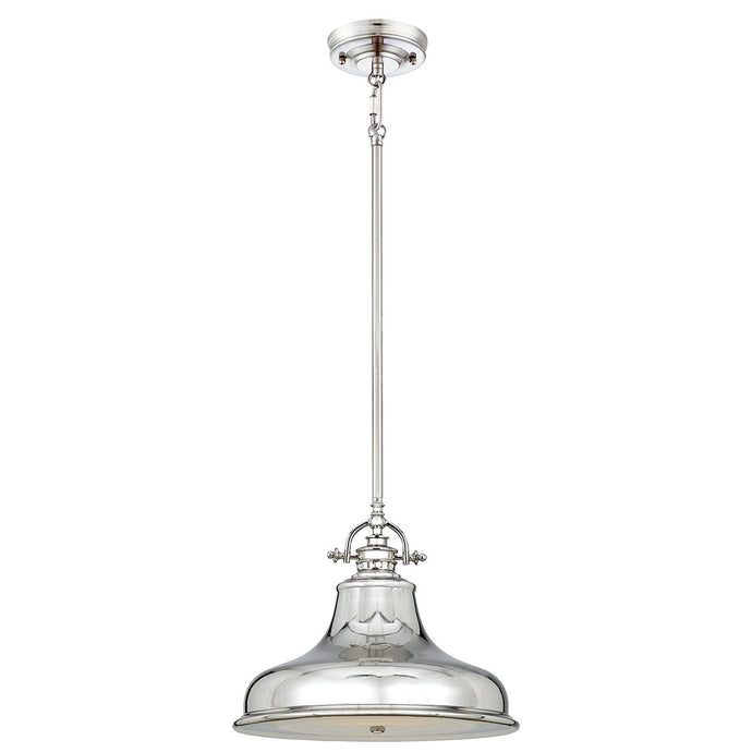 Quoizel QZ-EMERY-P-M-IS Emery 1 Light Medium Pendant - Imperial Silver