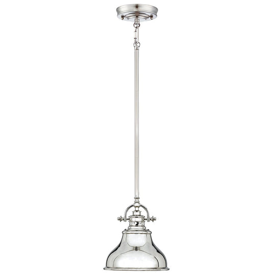 Quoizel QZ-EMERY-P-S-IS Emery 1 Light Mini Pendant - Imperial Silver