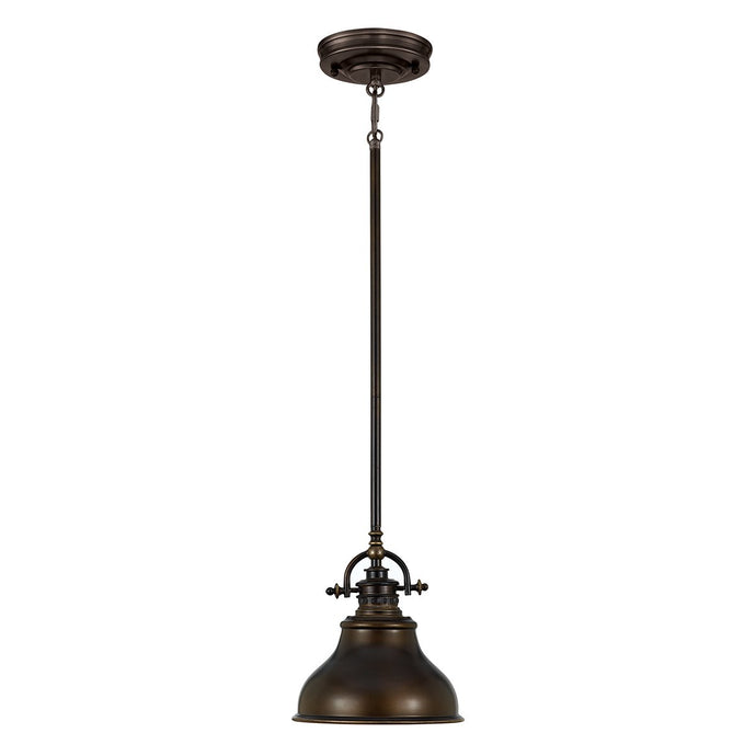 Quoizel QZ-EMERY-P-S-PN Emery 1 Light Mini Pendant - Palladian Bronze