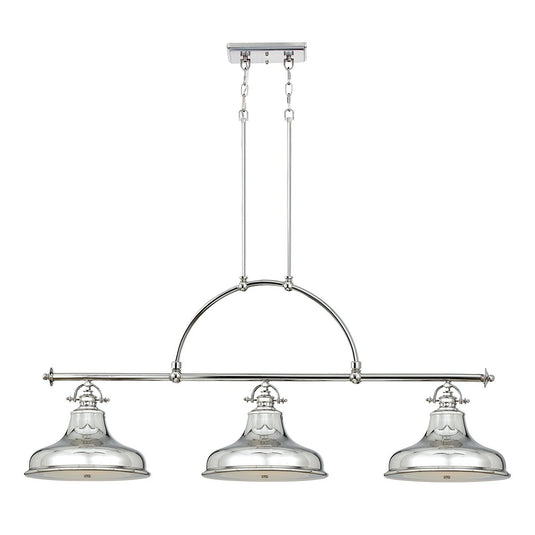 Quoizel QZ-EMERY3P-IS Emery 3 Light Island Light - Imperial Silver