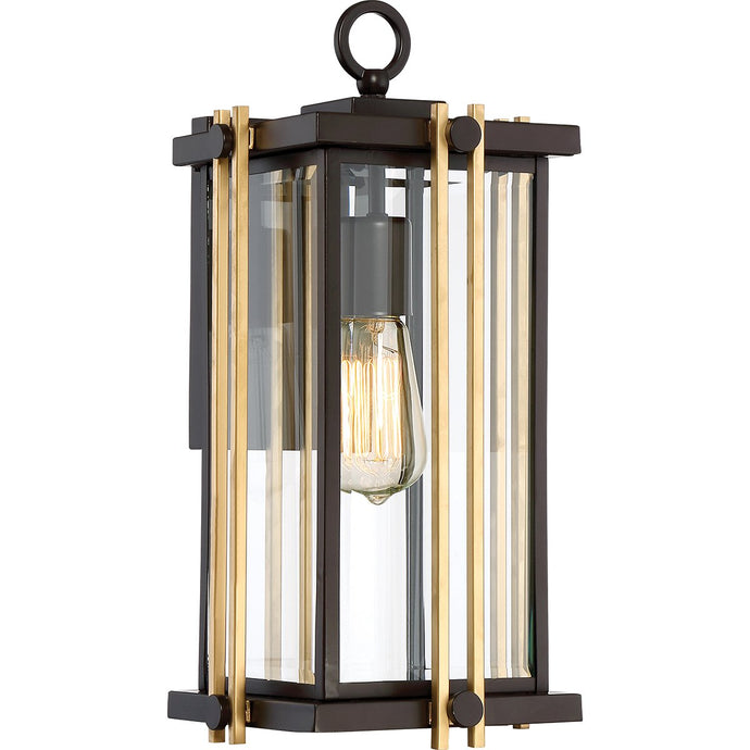 Quoizel QZ-GOLDENROD2-M Goldenrod 1 Light Medium Wall Lantern