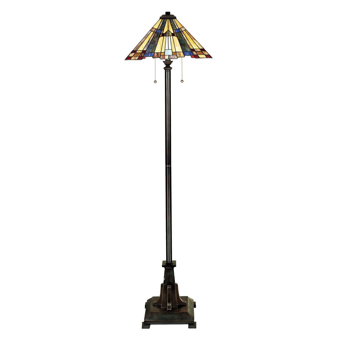 Quoizel QZ-INGLENOOK-FL Inglenook 2 Light Floor Lamp