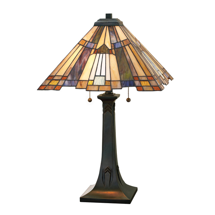 Quoizel QZ-INGLENOOK-TL Inglenook 2 Light Table Lamp