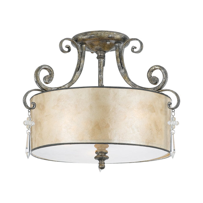 Quoizel QZ-KENDRA-SF Kendra 3 Light Semi-Flush Light