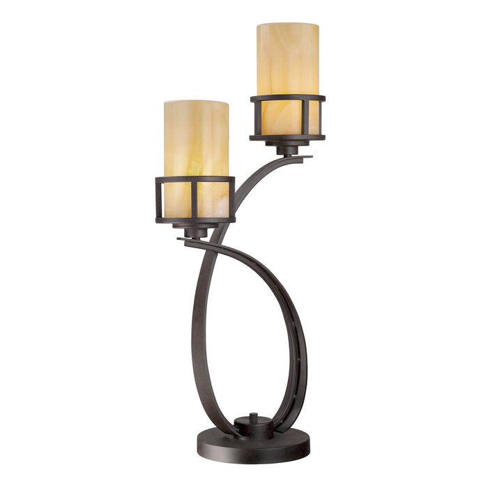 Quoizel QZ-KYLE-TL Kyle 2 Light Table Lamp