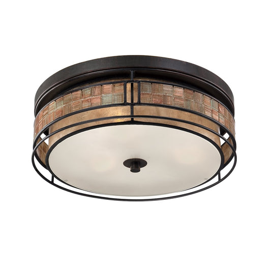 Quoizel QZ-LAGUNA-F-L Laguna 3 Light Large Flush Mount