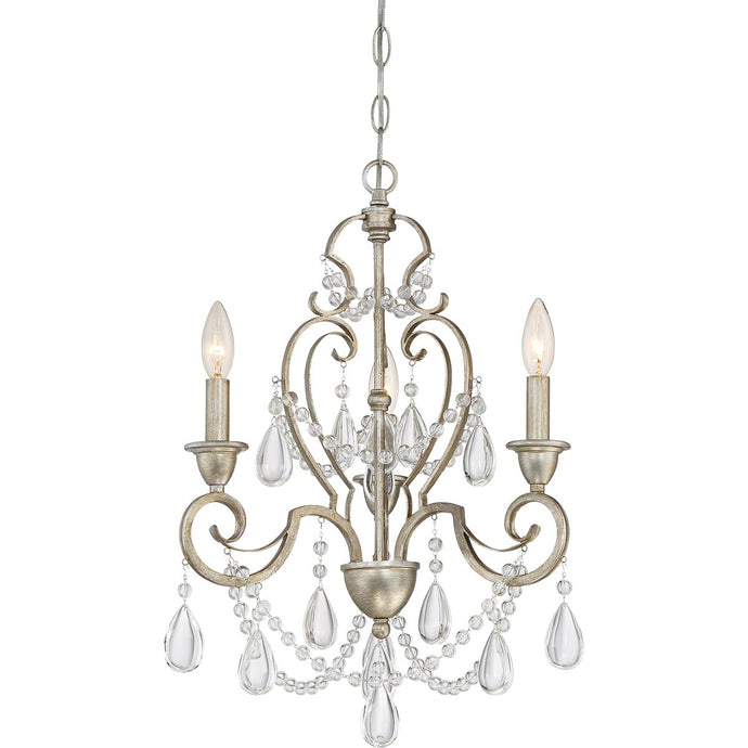 Quoizel QZ-LAKESIDE3 Lakeside 3 Light Mini Chandelier