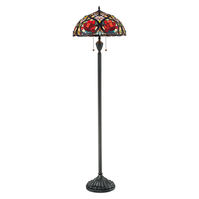 Quoizel QZ-LARISSA-FL Larissa 2 Light Floor Lamp