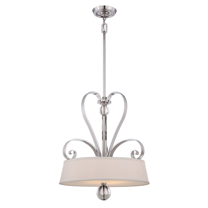 Quoizel QZ-MADISON-MANOR-P-IS Madison Manor 4 Light Pendant - Imperial Silver