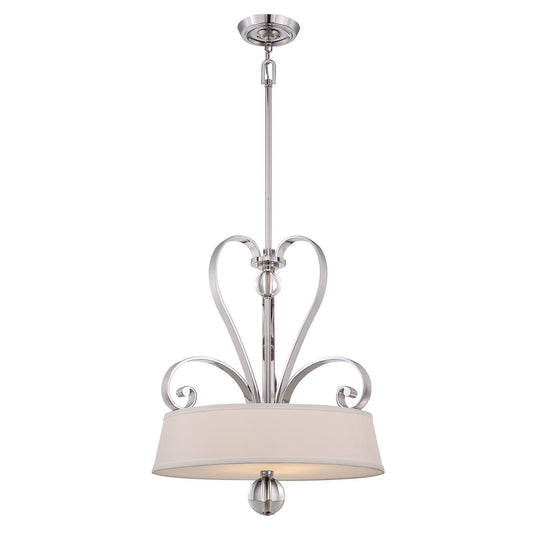 Quoizel QZ-MADISON-MANOR-P-IS Madison Manor 4 Light Pendant - Imperial Silver