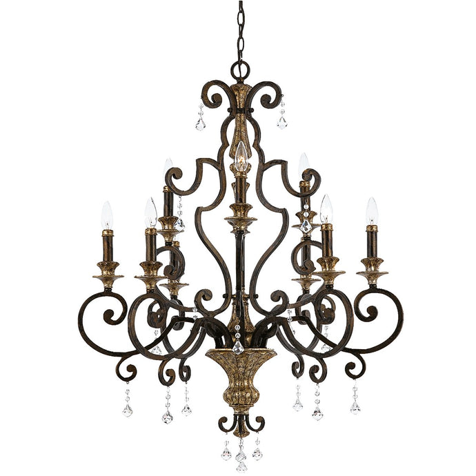 Quoizel QZ-MARQUETTE9 Marquette 9 Light Chandelier