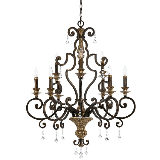 Quoizel QZ-MARQUETTE9 Marquette 9 Light Chandelier