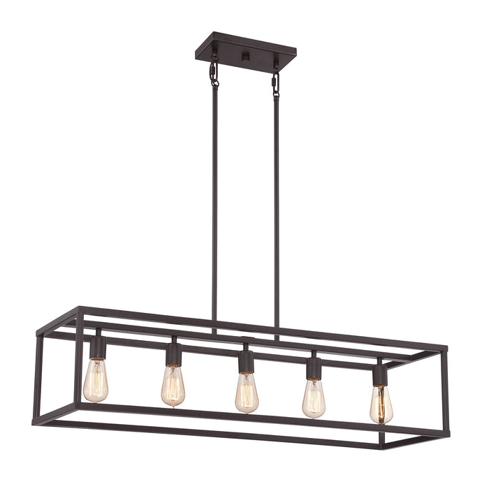 Quoizel QZ-NEW-HARBOR-ISLE New Harbor 5 Light Island Chandelier