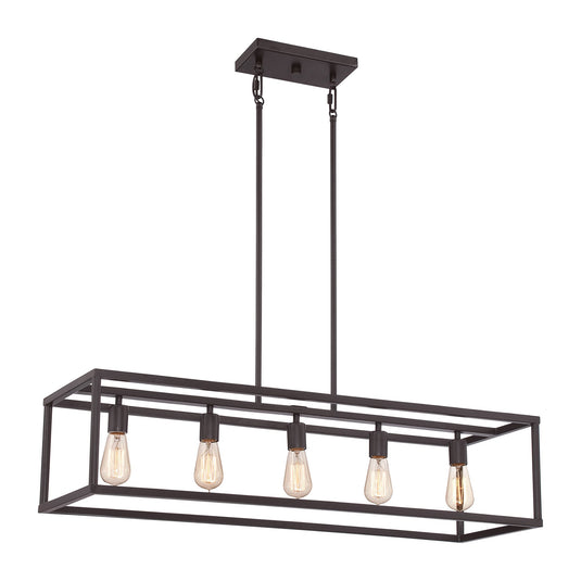 Quoizel QZ-NEW-HARBOR-ISLE New Harbor 5 Light Island Chandelier