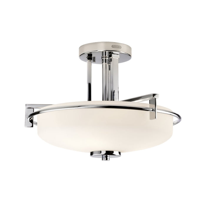 Quoizel QZ-TAYLOR-SFBATH Taylor 3 Light Semi Flush Light