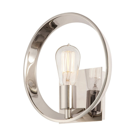 Quoizel QZ-THEATER-ROW1IS Theater Row 1 Light Wall Light - Imperial Silver