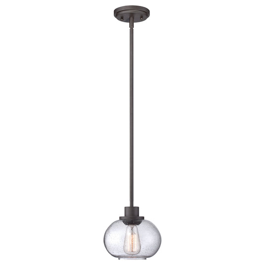 Quoizel QZ-TRILOGY-MP Trilogy 1 Light Pendant - Old Bronze