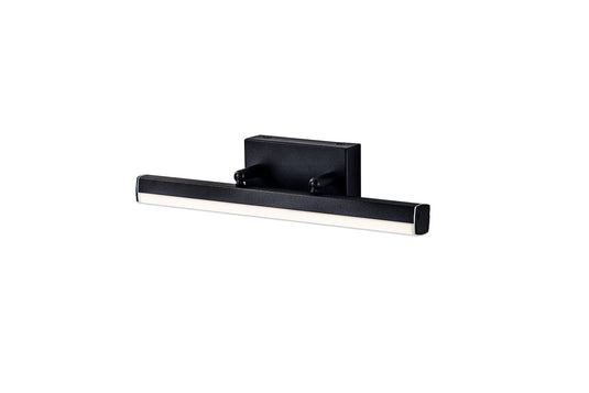 C-Lighting Rana Wall Lamp Small Adjustable, 1 x 6W LED, 4000K, 612lm, IP44, Sand Black, 3yrs Warranty - 33195