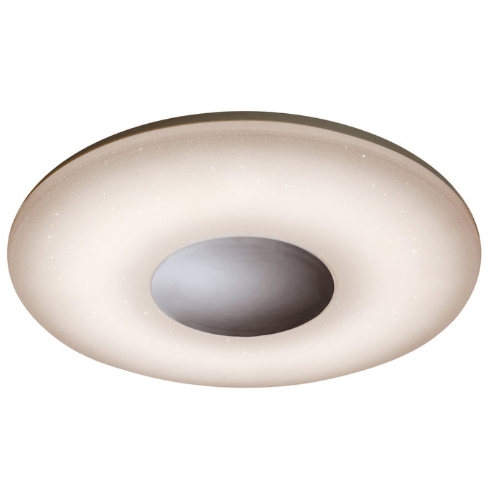 Mantra M3692 Reef 60W Tuneable White 3000K-6500K, 4200lm, Dimmable Flush Fitting With Remote Control