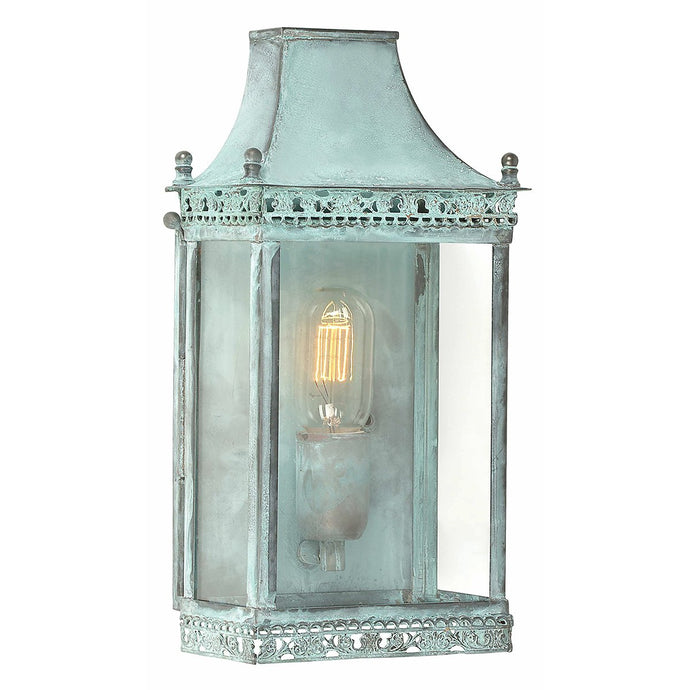 Elstead Lighting REGENTS-PARK-V Regents Park 1 Light Wall Lantern - Verdigris