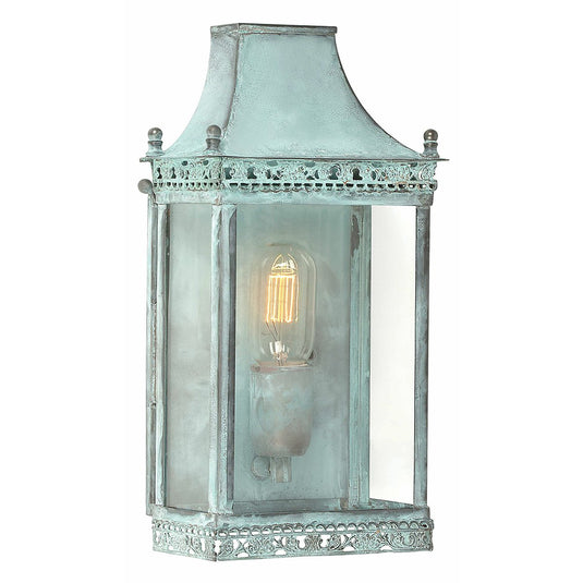 Elstead Lighting REGENTS-PARK-V Regents Park 1 Light Wall Lantern - Verdigris
