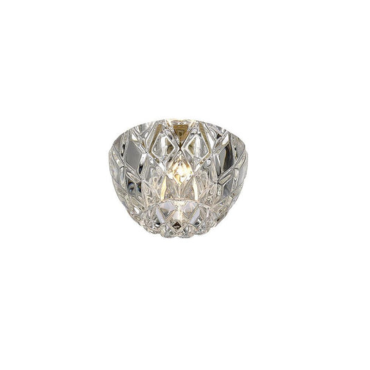 Diyas IL31843CH Ria G9 Diamond Faceted Round Downlight Polished Chrome/Crystal - IL31843CH, Cut Out: 60mm - 38497