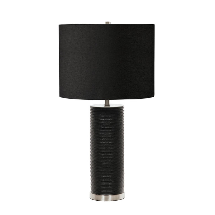 Elstead Lighting RIPPLE-TL-BLK Ripple 1 Light Table Lamp - Black