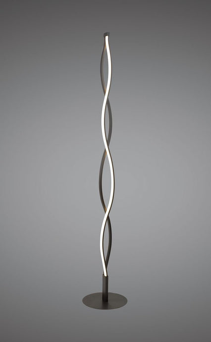 Mantra M5401 Sahara Brown Oxide Floor Lamp 21W LED 2800K, 1470lm, Dimmable Brown Oxide/White Acrylic, 3yrs Warranty
