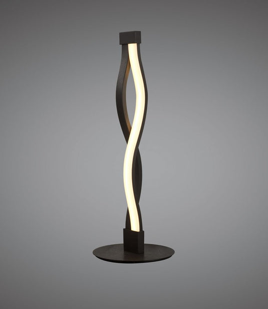 Mantra M5402 Sahara Brown Oxide Table Lamp 6W 2800K, 420lm, Brown Oxide/White Acrylic, 3yrs Warranty