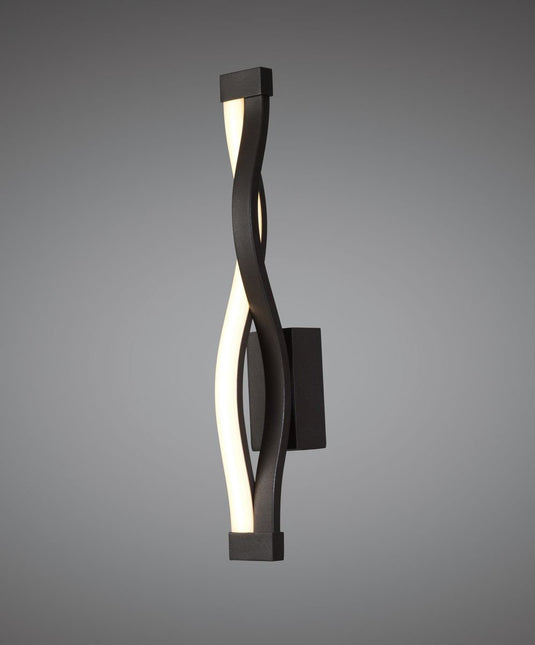 Mantra M5403 Sahara Brown Oxide Wall Light 6W LED 2800K, 420lm, Brown Oxide/White Acrylic, 3yrs Warranty