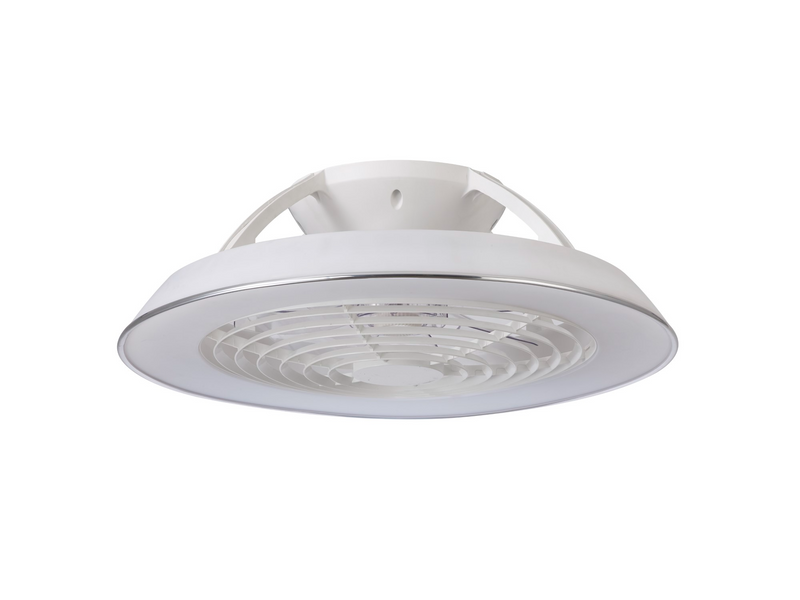 Load image into Gallery viewer, Mantra M7842 Samoa 70W LED Dimmable Ceiling Light With Built-In 35W DC Reversible Fan White (Remote Control) - 43135
