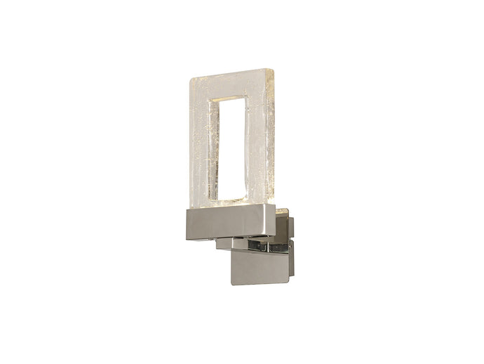 C-Lighting Sargas Wall Lamp, 1 x 4.5W LED, 3000K, 137lm, Polished Chrome, 3yrs Warranty - 33258
