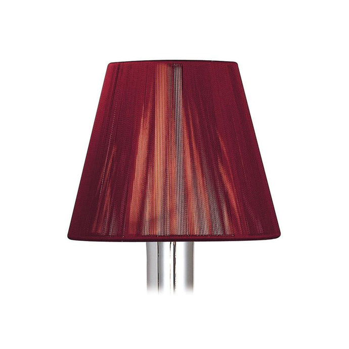Mantra MS004 Clip On Silk String Shade Red Wine 80/130mm x 110mm