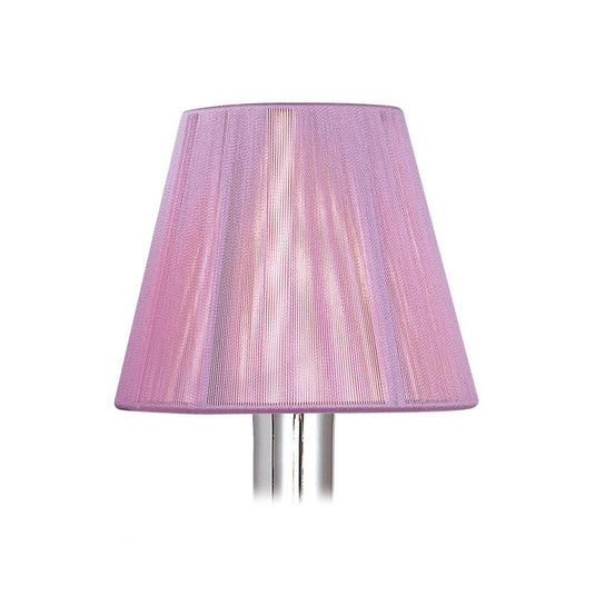 Mantra MS006 Clip On Silk String Shade Lilac Pink 80/130mm x 110mm