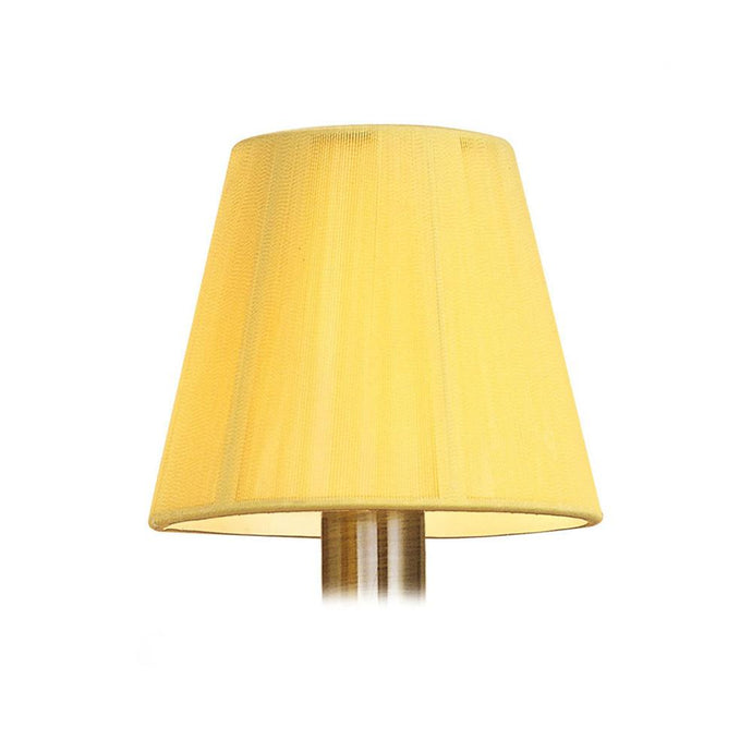 Mantra MS007 Clip On Silk String Shade Amber Cream 80/130mm x 110mm