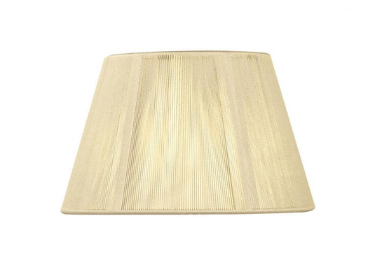 Mantra MS035 Silk String Shade Ivory Cream 190/300mm x 195mm
