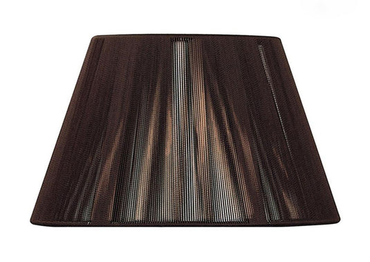 Mantra MS042 Silk String Shade Dark Brown 250/400mm x 250mm