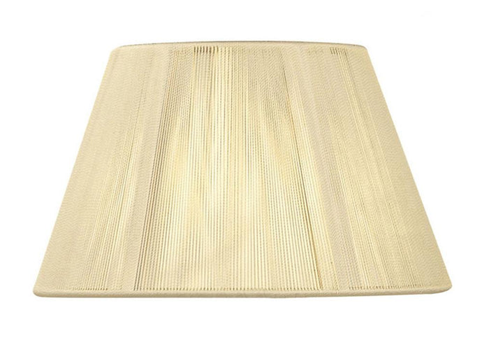 Mantra MS045 Silk String Shade Ivory Cream 250/400mm x 250mm